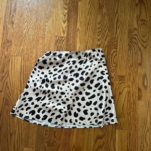 Bloomingdale’s cheetah skirt